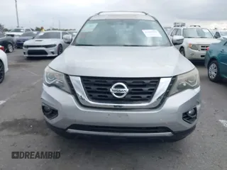 2018 Nissan Pathfinder SL with VIN 5N1DR2MN3JC674373, listed as a IAAI auction lot 41699281 with 56,254 mi miles. Bid and sale history available at carsss.com. Image 12.