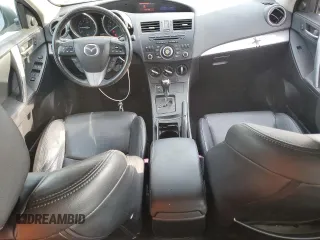 2012 Mazda 3 i Grand Touring with VIN JM1BL1M72C1656647, listed as a Copart auction lot 55590505 with 133,716 mi miles and Salvage title. Bid and sale history available at DreamBid. Image 8.