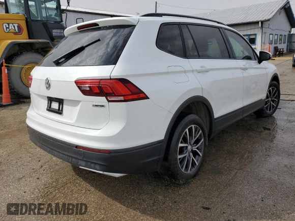 2021 Volkswagen Tiguan S z VIN 3VV0B7AX3MM013859, wystawiony jako Copart lot #51745945 z przebiegiem 100 240 mil mil oraz Szkoda całkowita • Salvage title. Historia ofert i sprzedaży dostępna na DreamBid. Obrazek 3.