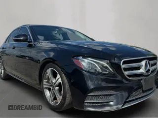 2018 Mercedes-Benz E 300 with VIN WDDZF4JB2JA299263, listed as a Copart auction lot 66768485 with 122,369 mi miles and Clean title. Bid and sale history available at DreamBid. Image 1.