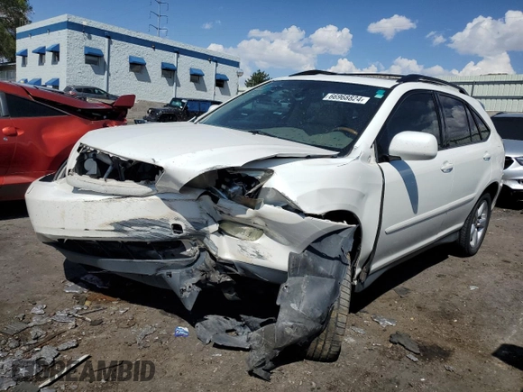 2005 Lexus RX 330 with VIN 2T2HA31U05C082372, listed as a Copart auction lot 66968824 with 0 mi miles and Salvage Title. Bid and sale history available at carsss.com. Image 1.
