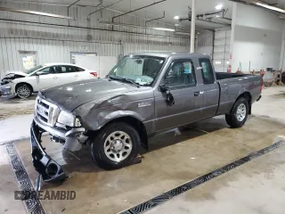 2010 Ford Ranger XLT with VIN 1FTLR4FEXAPA59563, listed as a Copart auction lot 53539745 with 110,784 mi miles and Salvage title. Bid and sale history available at DreamBid. Image 1.