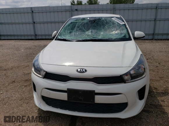 2020 Kia Rio LX with VIN 3KPA24AD1LE363331, listed as a Copart auction lot 66806484 with 36,537 mi miles and Salvage Title. Bid and sale history available at carsss.com. Image 5.