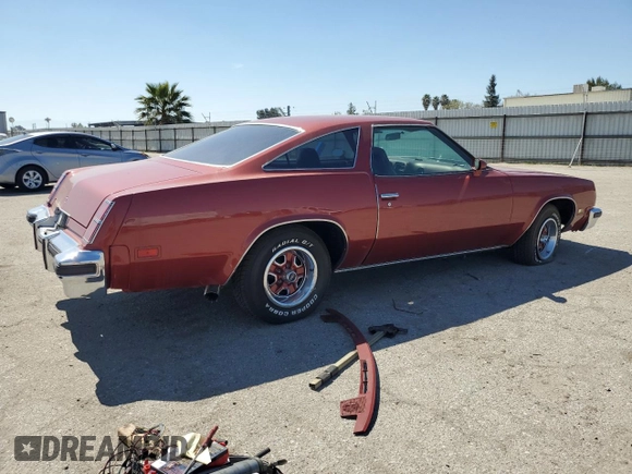 1976 Oldsmobile Cutlass with VIN 3G37R6R102438, listed as a Copart auction lot 50572925 with 13,592 mi miles and Clean Title. Bid and sale history available at DreamBid. Image 3.