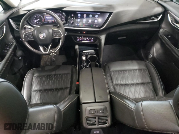 2021 Buick Envision Avenir with VIN LRBFZSR48MD098208, listed as a Copart auction lot 84101754 with 73,237 mi miles and Salvage Title. Bid and sale history available at carsss.com. Image 8.