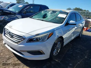 2016 Hyundai Sonata 2.4L SE with VIN 5NPE24AF7GH326093, listed as a IAAI auction lot 41353811 with 112,263 mi miles. Bid and sale history available at carsss.com. Image 2.
