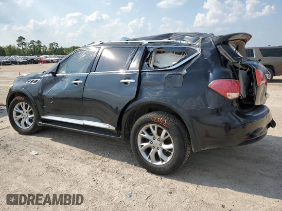 2013 Infiniti QX56 with VIN JN8AZ2NF1D9550493, listed as a Copart auction lot 66333964 with 153,546 mi miles and Non Repairable. Bid and sale history available at carsss.com. Image 2.