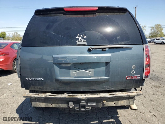 2007 GMC Yukon Denali with VIN 1GKFK63807J253448, listed as a Copart auction lot 52202205 with 95,157 mi miles and Salvage Title. Bid and sale history available at carsss.com. Image 6.