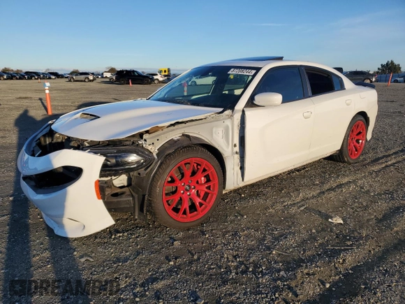 2019 Dodge Charger Scat Pack with VIN 2C3CDXGJXKH520282, listed as a Copart auction lot 87208244 with Not Provided miles and Salvage Title. Bid and sale history available at DreamBid. Image 1.