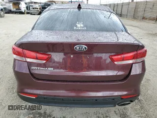 2016 Kia Optima LX with VIN 5XXGT4L3XGG104961, listed as a Copart auction lot 54700085 with 89,775 mi miles and Salvage Title. Bid and sale history available at carsss.com. Image 6.