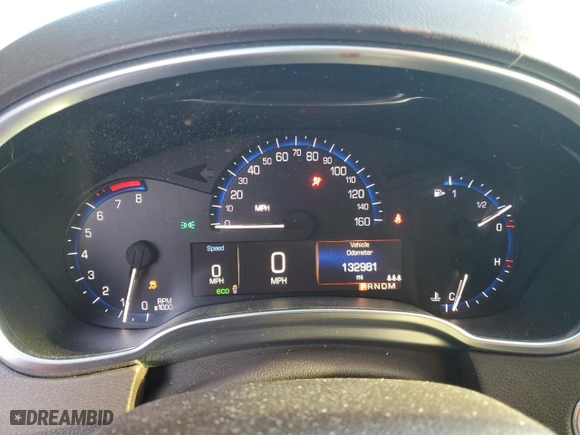 2015 Cadillac SRX Luxury Collection with VIN 3GYFNEE33FS550297, listed as a Copart auction lot 48572085 with 132,981 mi miles and Salvage Title. Bid and sale history available at carsss.com. Image 9.