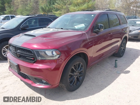 2018 Dodge Durango GT with VIN 1C4RDJDG0JC386749, listed as a IAAI auction lot 42196900 with 92,893 mi miles and . Bid and sale history available at DreamBid. Image 22.