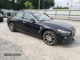2020 Genesis G70 2.0T z VIN KMTG44LA8LU053493, wystawiony jako Copart lot #63290514 z przebiegiem 51 108 mil mil oraz Szkoda całkowita • Salvage title. Historia ofert i sprzedaży dostępna na DreamBid. Obrazek 4.