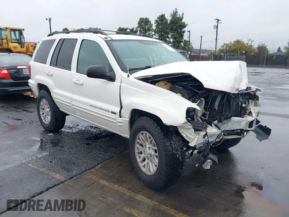 2004 Jeep Grand Cherokee Limited with VIN 1J4GW58S24C417604, listed as a IAAI auction lot 41578234 with Not provided miles and . Bid and sale history available at DreamBid. Image 1.