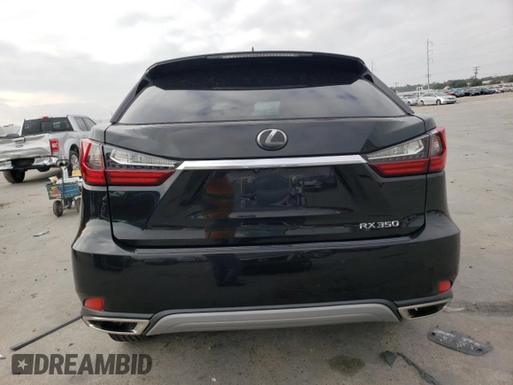 2020 Lexus RX with VIN 2T2AZMAAXLC151541, listed as a Copart auction lot 82601054 with 54,629 mi miles and Salvage Title. Bid and sale history available at carsss.com. Image 6.