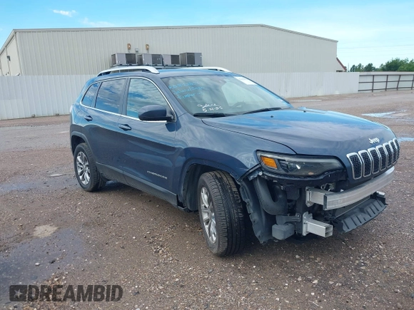 2021 Jeep Cherokee Latitude Lux with VIN 1C4PJLMX2MD107165, listed as a IAAI auction lot 42456893 with 62,625 mi miles and . Bid and sale history available at DreamBid. Image 1.