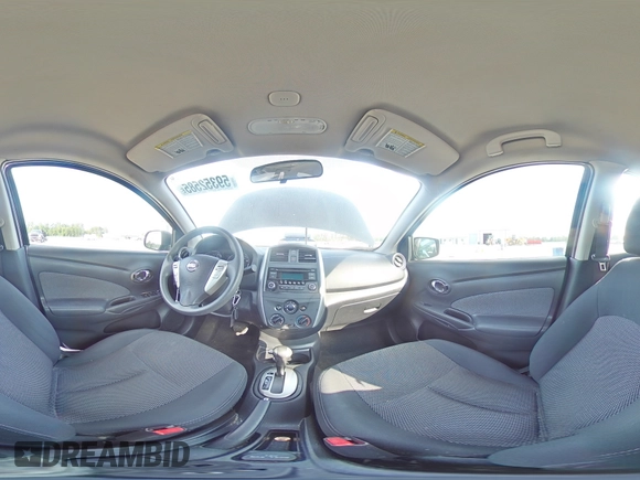 2015 Nissan Versa SV z VIN 3N1CN7AP5FL891369, wystawiony jako Copart lot #59352585 z przebiegiem 59 951 mil mil oraz Szkoda całkowita • Salvage title. Historia ofert i sprzedaży dostępna na DreamBid. Obrazek 14.