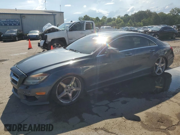 2013 Mercedes-Benz CLS 550 with VIN WDDLJ7DB8DA075047, listed as a Copart auction lot 63877035 with Not provided miles and Clean title. Bid and sale history available at DreamBid. Image 1.