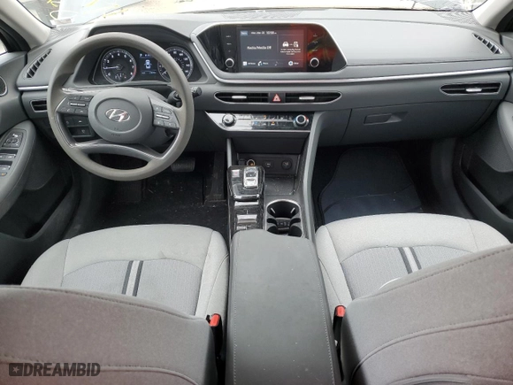 2022 Hyundai Sonata SE with VIN 5NPEG4JA0NH144982, listed as a Copart auction lot 48109664 with 27,634 mi miles and Non Repairable. Bid and sale history available at carsss.com. Image 8.