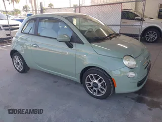 2012 FIAT 500 Pop with VIN 3C3CFFAR2CT355193, listed as a IAAI auction lot 42310799 with 96,356 mi miles and . Bid and sale history available at DreamBid. Image 1.
