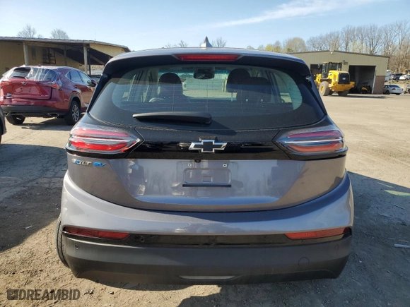 2023 Chevrolet Bolt EV 2LT with VIN 1G1FX6S0XP4203186, listed as a Copart auction lot 53692645 with 15,989 mi miles and Salvage Title. Bid and sale history available at carsss.com. Image 6.