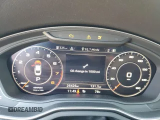 2019 Audi A5 Sportback Premium Plus with VIN WAUENCF54KA089769, listed as a Copart auction lot 76754793 with 26,426 mi miles. Bid and sale history available at carsss.com. Image 9.