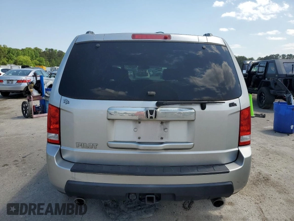 2011 Honda Pilot EX with VIN 5FNYF3H49BB006300, listed as a Copart auction lot 53062725 with 283,998 mi miles and Clean Title. Bid and sale history available at carsss.com. Image 6.