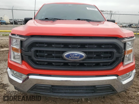 2022 Ford F-150 XL with VIN 1FTMF1CB6NKE06606, listed as a Copart auction lot 42797085 with 45,926 mi miles and Salvage Title. Bid and sale history available at carsss.com. Image 5.