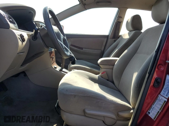 2007 Toyota Corolla CE with VIN 1NXBR32E87Z934897, listed as a Copart auction lot 62709235 with 141,622 mi miles and Salvage title. Bid and sale history available at DreamBid. Image 7.