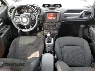 2018 Jeep Renegade Altitude with VIN ZACCJBBH4JPH29641, listed as a Copart auction lot 60641395 with 57,104 mi miles and Salvage title. Bid and sale history available at DreamBid. Image 8.