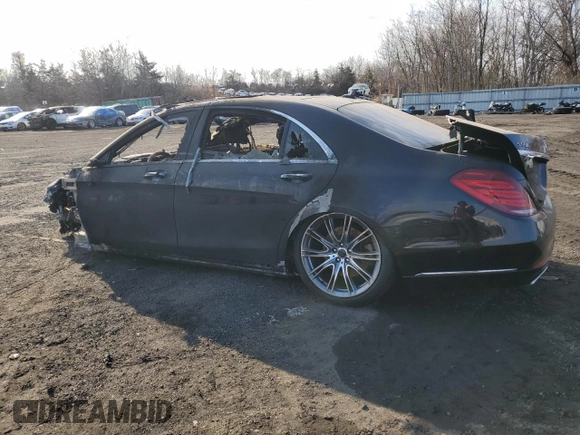 2016 Mercedes-Benz S 550 z VIN WDDUG8FB6GA267898, wystawiony jako Copart lot #47778715 z przebiegiem Nie podano mil oraz Nie do naprawy • Non repairable. Historia ofert i sprzedaży dostępna na DreamBid. Obrazek 2.