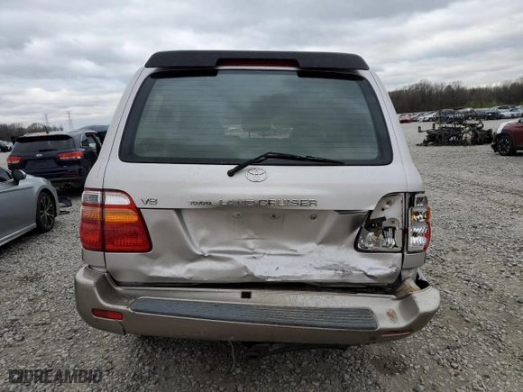 1999 Toyota Land Cruiser with VIN JT3HT05J6X0064313, listed as a Copart auction lot 49555315 with 177,814 mi miles and Salvage Title. Bid and sale history available at carsss.com. Image 6.