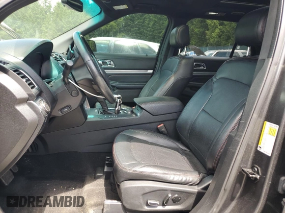 2017 Ford Explorer Sport с VIN 1FM5K8GT4HGA43785, выставлен на аукционе Copart как лот 60222835 с пробегом 108 091 миль миль и Списание • Salvage title. История ставок и продаж доступна на DreamBid. Изображение 7.