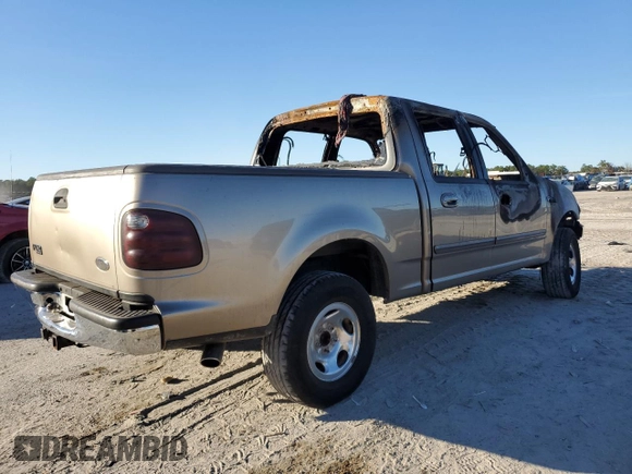 2002 Ford F-150 XLT with VIN 1FTRW07L02KD55294, listed as a Copart auction lot 87107204 with 0 mi miles and Non Repairable. Bid and sale history available at carsss.com. Image 3.
