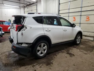 2013 Toyota RAV4 XLE with VIN JTMRFREV6D5028120, listed as a Copart auction lot 51215905 with 112,092 mi miles and Salvage Title. Bid and sale history available at DreamBid. Image 3.