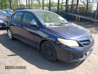 2011 Toyota Corolla L with VIN 2T1BU4EE6BC666491, listed as a IAAI auction lot 42001708 with 1 mi miles. Bid and sale history available at carsss.com. Image 1.