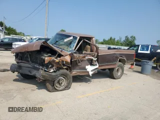 1991 Ford F-250 with VIN 1FTEF26H1MLA21683, listed as a Copart auction lot 58812885 with 78,988 mi miles and Salvage title. Bid and sale history available at DreamBid. Image 1.