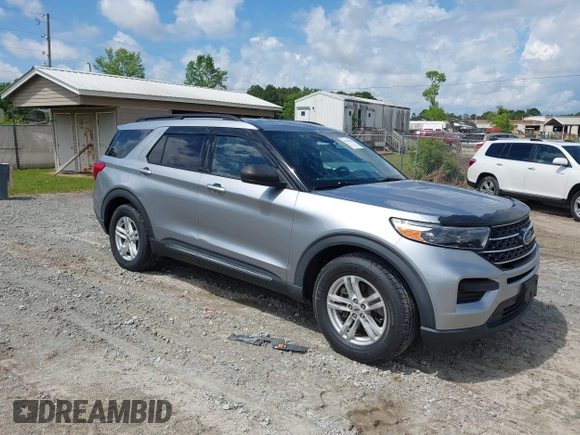 2020 Ford Explorer XLT z VIN 1FMSK7DH9LGB46593, wystawiony jako IAAI lot #42155086 z przebiegiem 90 698 mil mil oraz . Historia ofert i sprzedaży dostępna na DreamBid. Obrazek 1.