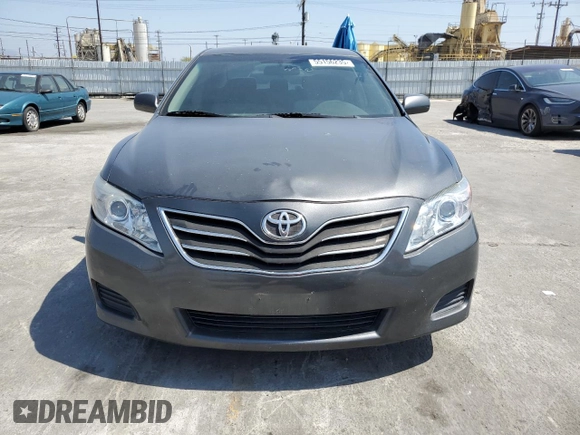 2011 Toyota Camry LE with VIN 4T1BF3EKXBU156055, listed as a Copart auction lot 55156235 with 153,055 mi miles and Salvage Title. Bid and sale history available at DreamBid. Image 5.