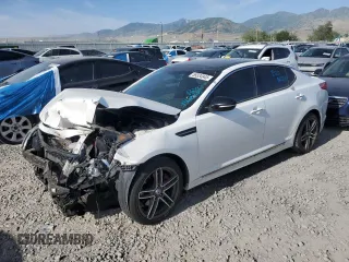 2013 Kia Optima SX с VIN 5XXGR4A61DG161895, выставлен на аукционе Copart как лот 59334945 с пробегом Не указан миль и Списание • Salvage title. История ставок и продаж доступна на DreamBid. Изображение 1.