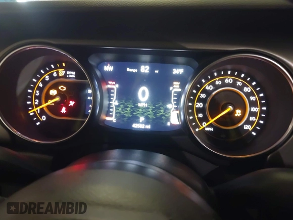 2023 Jeep Gladiator Sport S с VIN 1C6HJTAG1PL558131, выставлен на аукционе IAAI как лот 41252271 с пробегом 42 582 миль миль и . История ставок и продаж доступна на DreamBid. Изображение 7.
