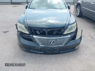 2007 Lexus LS 460 with VIN JTHBL46F275001956, listed as a IAAI auction lot 42298753 with Not provided miles and . Bid and sale history available at DreamBid. Image 6.