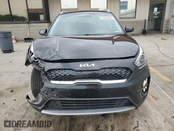 2022 Kia Niro LX with VIN KNDCB3LCXN5507206, listed as a Copart auction lot 65846084 with 29,197 mi miles and Salvage Title. Bid and sale history available at carsss.com. Image 5.
