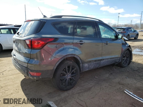 2019 Ford Escape SE with VIN 1FMCU9GD9KUA32693, listed as a Copart auction lot 50573005 with 98,383 mi miles and Clean Title. Bid and sale history available at carsss.com. Image 3.