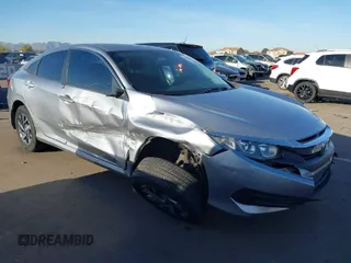 2017 Honda Civic Sedan EX with VIN 19XFC2F7XHE067063, listed as a IAAI auction lot 41820713 with 74,592 mi miles. Bid and sale history available at carsss.com. Image 1.