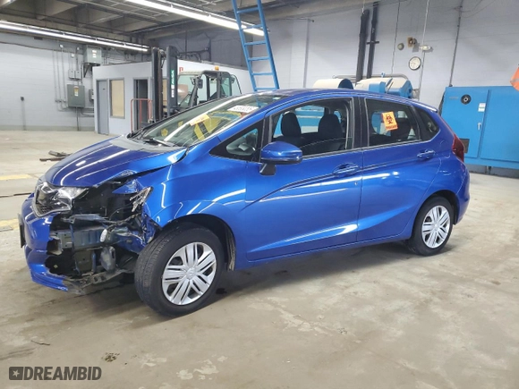 2019 Honda Fit LX with VIN 3HGGK5H46KM746161, listed as a Copart auction lot 49699085 with 0 mi miles and Salvage Title. Bid and sale history available at carsss.com. Image 1.