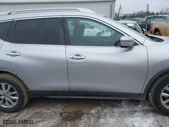 2019 Nissan Rogue S with VIN KNMAT2MT5KP503481, listed as a IAAI auction lot 41619515 with NaN miles. Bid and sale history available at carsss.com. Image 14.