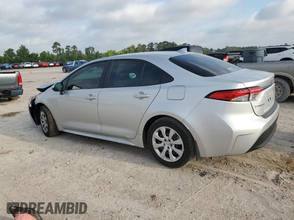 2025 Toyota Corolla LE z VIN 5YFB4MDE6SP251043, wystawiony jako Copart lot #56819775 z przebiegiem 2 376 mil mil oraz Szkoda całkowita • Salvage title. Historia ofert i sprzedaży dostępna na DreamBid. Obrazek 2.