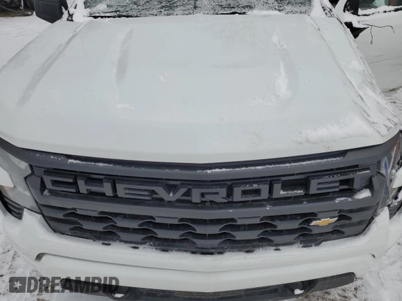 2024 Chevrolet Silverado 1500 Custom with VIN 1GCPDBEK4RZ339121, listed as a Copart auction lot 86582474 with Not Provided miles and Salvage Title. Bid and sale history available at DreamBid. Image 11.