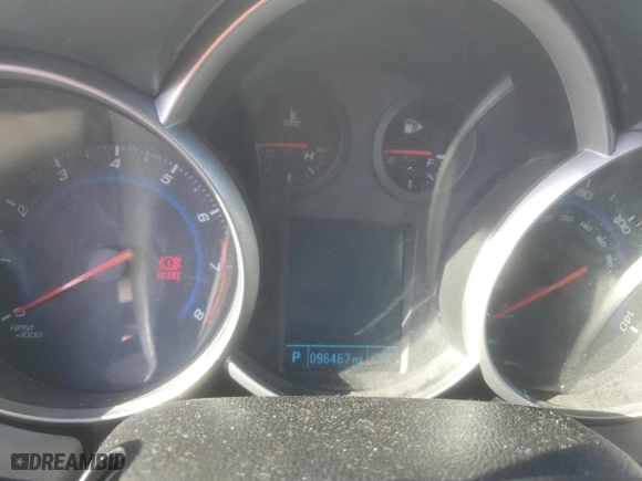 2016 Chevrolet Cruze Limited LS with VIN 1G1PC5SG3G7135514, listed as a Copart auction lot 45591535 with 96,467 mi miles and Salvage Title. Bid and sale history available at carsss.com. Image 9.